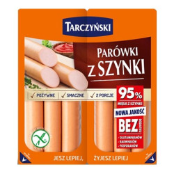 TARCZYNSKI Parowki z szynki 220g szt